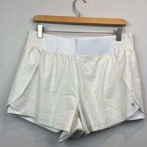 Layer 8 • quick dry perforated athletic shorts